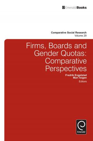 Cover of the book Firms, Boards and Gender Quotas by Howard Harris, Michael Schwartz, Sandra Lynch, Matthew Beard