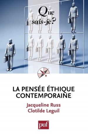 Book cover of La pensée éthique contemporaine