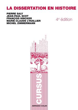 Cover of the book La dissertation en histoire by Marc Nouschi