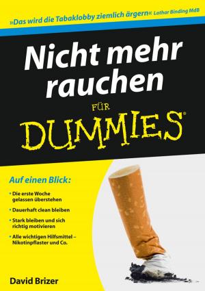 Book cover of Nicht mehr rauchen für Dummies