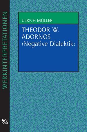 Cover of the book Theodor W. Adornos "Negative Dialektik" by Jens Jacobsen