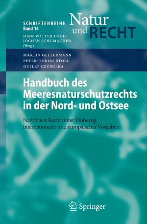 Cover of the book Handbuch des Meeresnaturschutzrechts in der Nord- und Ostsee by 