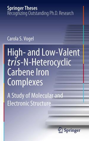 Cover of the book High- and Low-Valent tris-N-Heterocyclic Carbene Iron Complexes by K. Arnold, M. Classen, K. Elster, P. Frühmorgen, H. Henning, R. Hohner, H. Koch, H. Lindner, D. Look, B.C. Manegold, G. Manghini, C. Romfeld, W. Rösch, L. Wannagat, S. Weidenhiller, W. Wenz