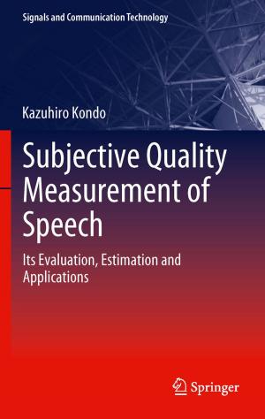 Cover of the book Subjective Quality Measurement of Speech by Michael Feindt, Ulrich Kerzel