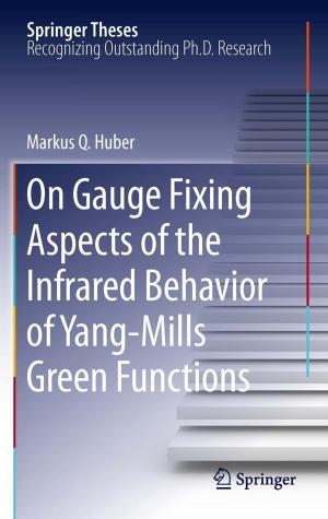 Cover of the book On Gauge Fixing Aspects of the Infrared Behavior of Yang-Mills Green Functions by Paulo Ferreira da Cunha