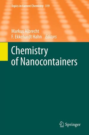 Cover of the book Chemistry of Nanocontainers by Hans-Jürgen Homann