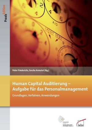 Cover of the book Human Capital Auditierung - Aufgabe für das Personalmanagement by Sonja Bischoff