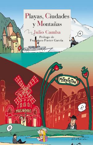 Book cover of Playas, ciudades y montañas