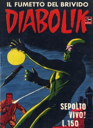 Book cover of DIABOLIK (8): Sepolto vivo!