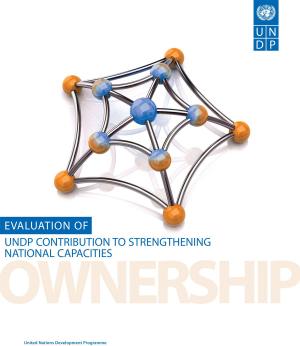 Book cover of Evaluation of United Nations Development Programme's Contribution to Strengthening National Capacities