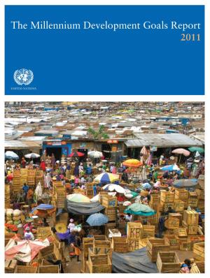 Cover of The Millennium Development Goals Report 2011