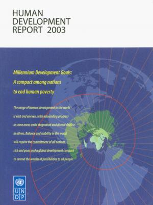 Cover of Human Development Report 2003