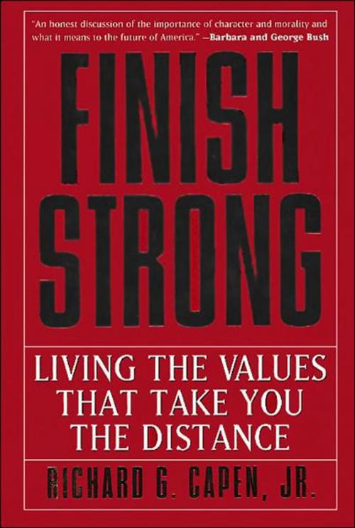 Cover of the book Finish Strong by Richard G. Capen, HarperOne