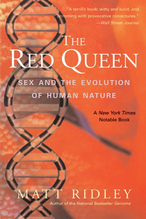 Cover of the book The Red Queen by Matt Ridley, Harper Perennial