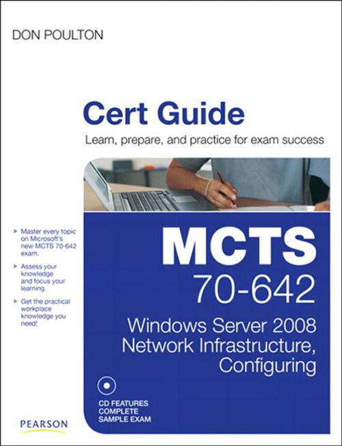 Cover of the book MCTS 70-642 Cert Guide by Don Poulton, Pearson Education