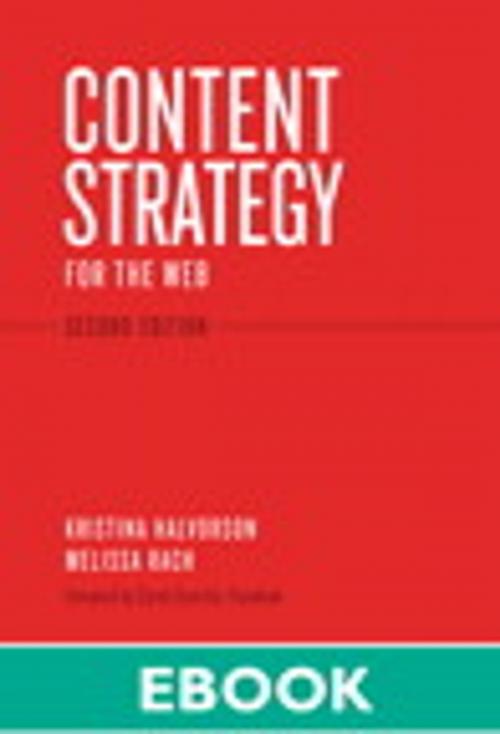 Cover of the book Content Strategy for the Web by Kristina Halvorson, Melissa Rach, Pearson Education