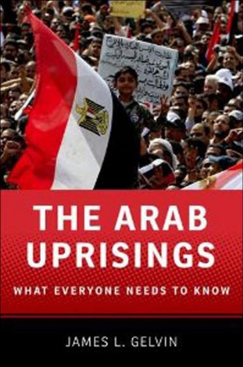 Cover of the book The Arab Uprisings:What Everyone Needs to Know by James L. Gelvin, Oxford University Press, USA
