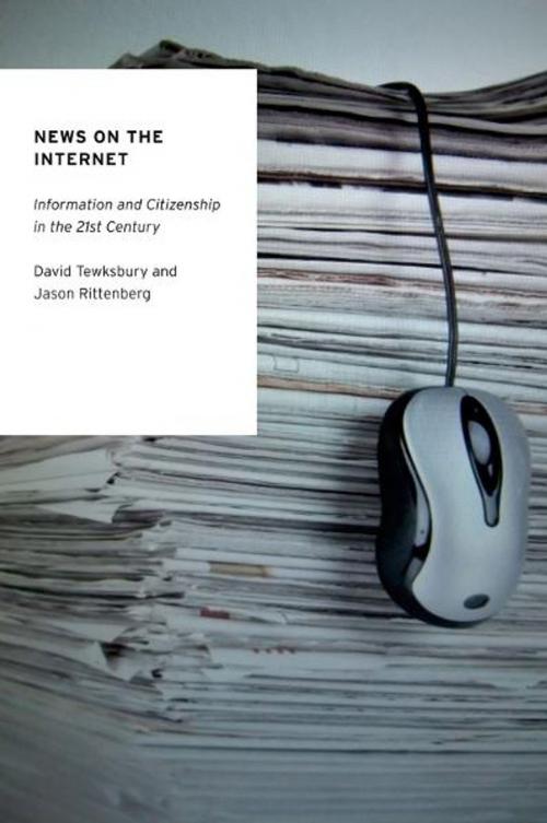 Cover of the book News on the Internet by David Tewksbury, Jason Rittenberg, Oxford University Press