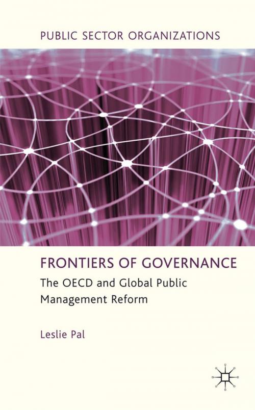 Cover of the book Frontiers of Governance by L. Pal, Palgrave Macmillan UK
