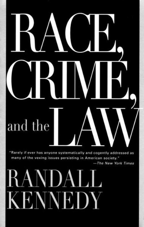 Cover of the book Race, Crime, and the Law by Randall Kennedy, Knopf Doubleday Publishing Group