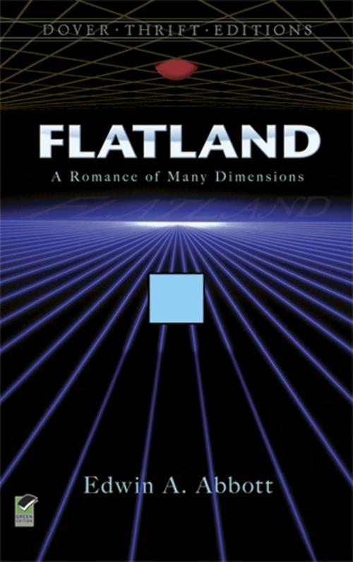 Cover of the book Flatland by Edwin A. Abbott, Dover Publications