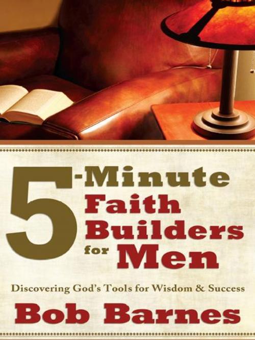 Cover of the book 5-Minute Faith Builders for Men by Bob Barnes, Harvest House Publishers