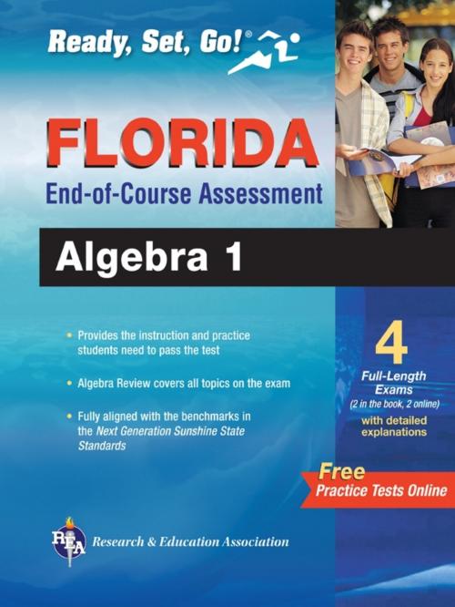 Cover of the book Florida Algebra I EOC with Online Practice Tests by Elizabeth Morrison, Jodie Carleton, Research & Education Association