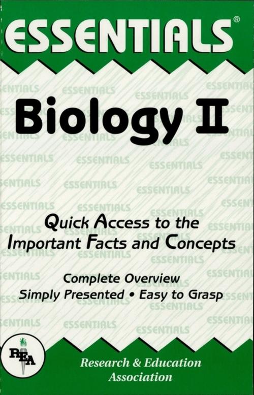 Cover of the book Biology II Essentials by Editors of REA, Lauren Gross, Research & Education Association