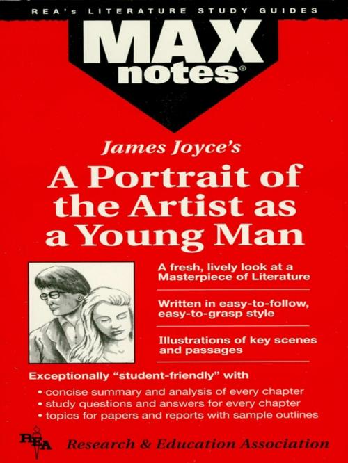Cover of the book A Portrait of the Artist as a Young Man (MAXNotes Literature Guides) by Matthew Mitchell, Research & Education Association