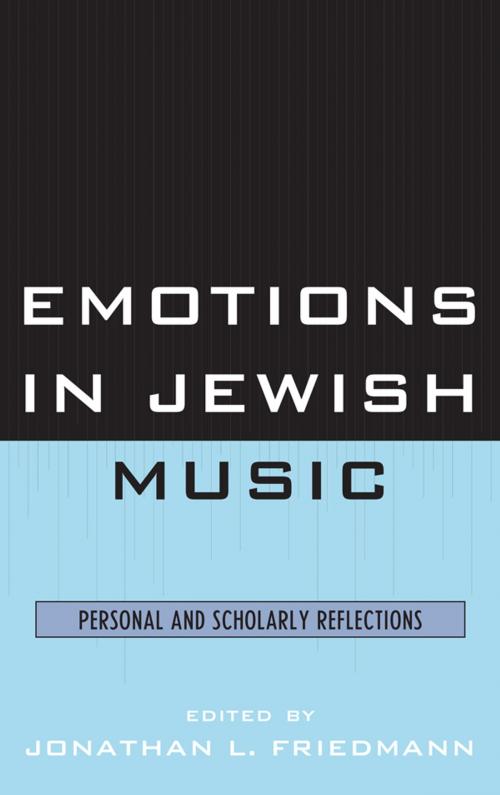 Cover of the book Emotions in Jewish Music by , UPA