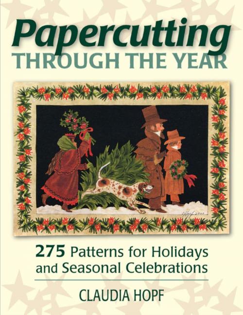 Cover of the book Papercutting Through the Year by Claudia Hopf, Stackpole Books