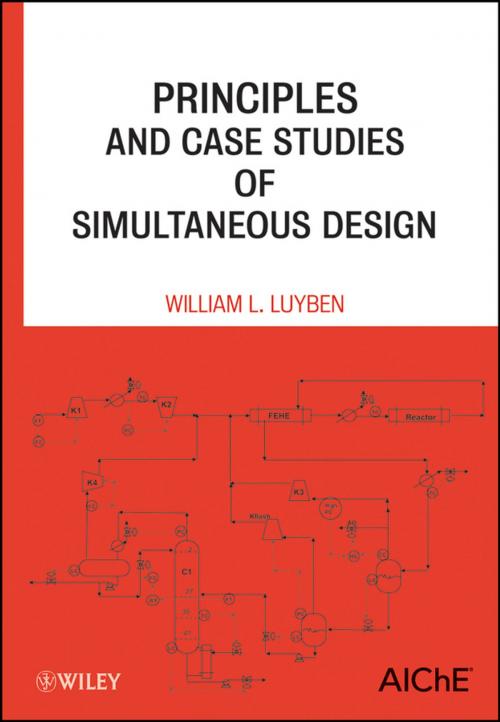 Cover of the book Principles and Case Studies of Simultaneous Design by William L. Luyben, Wiley