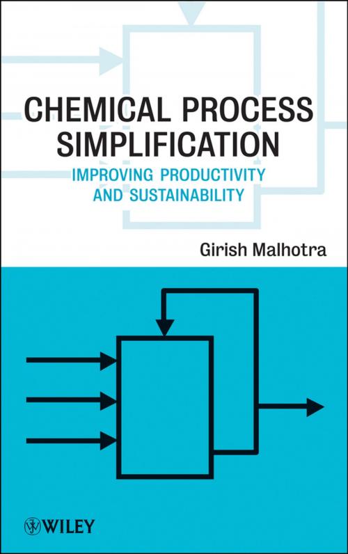 Cover of the book Chemical Process Simplification by Girish K. Malhotra, Wiley