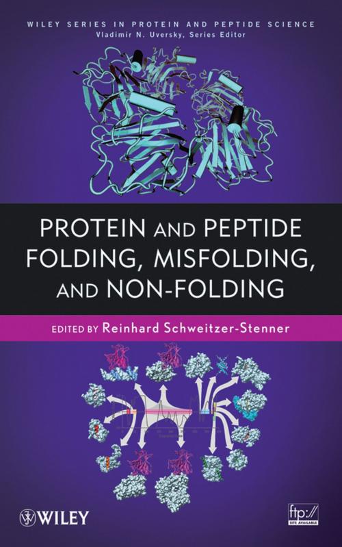 Cover of the book Protein and Peptide Folding, Misfolding, and Non-Folding by Vladimir Uversky, Wiley