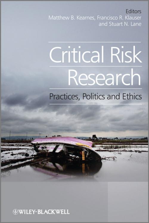 Cover of the book Critical Risk Research by , Wiley