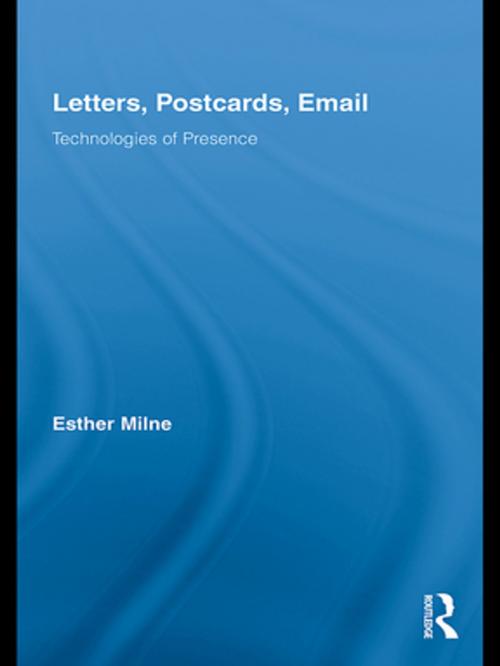 Cover of the book Letters, Postcards, Email by Esther Milne, Taylor and Francis