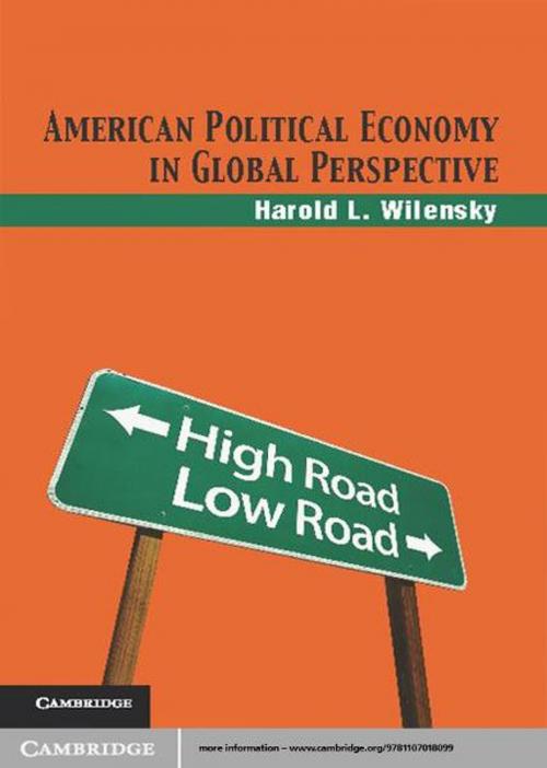 Cover of the book American Political Economy in Global Perspective by Professor Harold L. Wilensky, Cambridge University Press