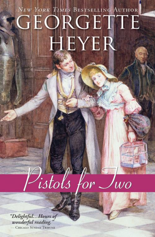 Cover of the book Pistols for Two by Georgette Heyer, Sourcebooks