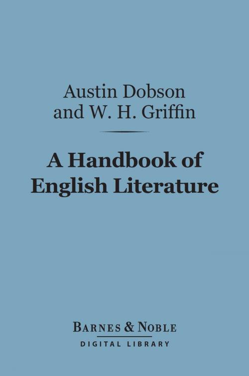 Cover of the book A Handbook of English Literature (Barnes & Noble Digital Library) by Austin Dobson, W. Hall Griffin, Barnes & Noble