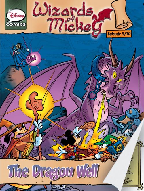 Cover of the book Wizards of Mickey #5: The Dragon Well by Stefano Ambrosio, Disney Publishing Worldwide
