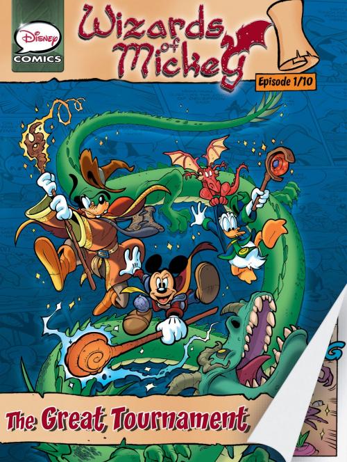 Cover of the book Wizards of Mickey #1: The Great Tournament by Stefano Ambrosio, Disney Publishing Worldwide