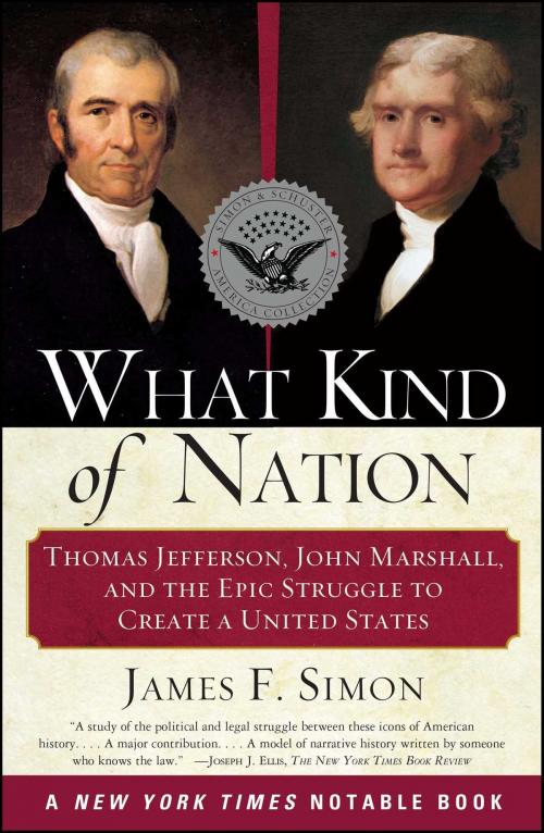 Cover of the book What Kind of Nation by James F. Simon, Simon & Schuster