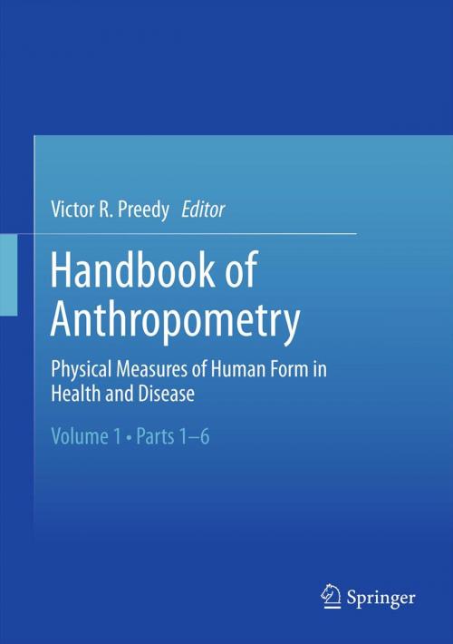Cover of the book Handbook of Anthropometry by , Springer New York