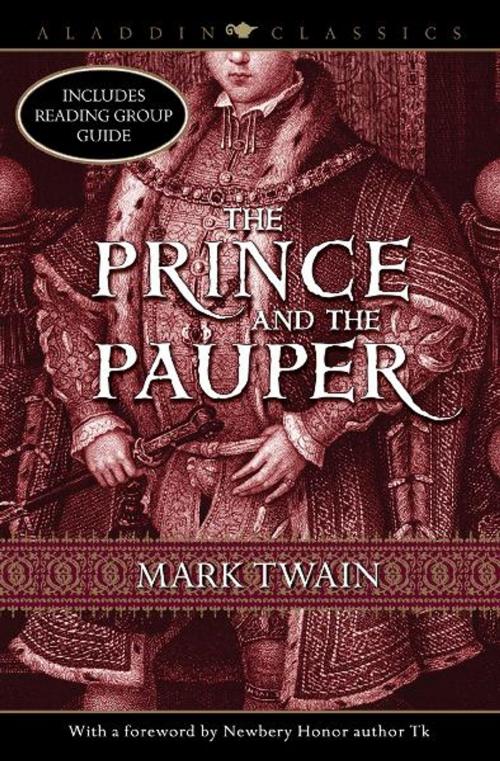Cover of the book The Prince and the Pauper by Mark Twain, Aladdin