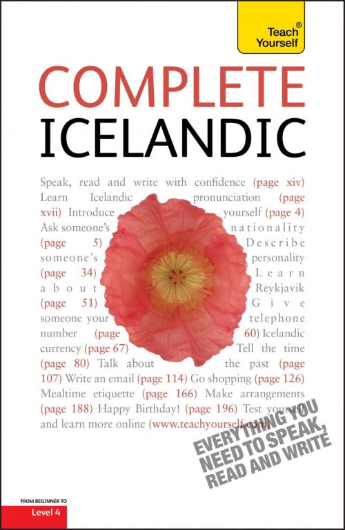 Cover of the book Complete Icelandic Beginner to Intermediate Book and Audio Course by Hildur Jonsdottir, John Murray Press