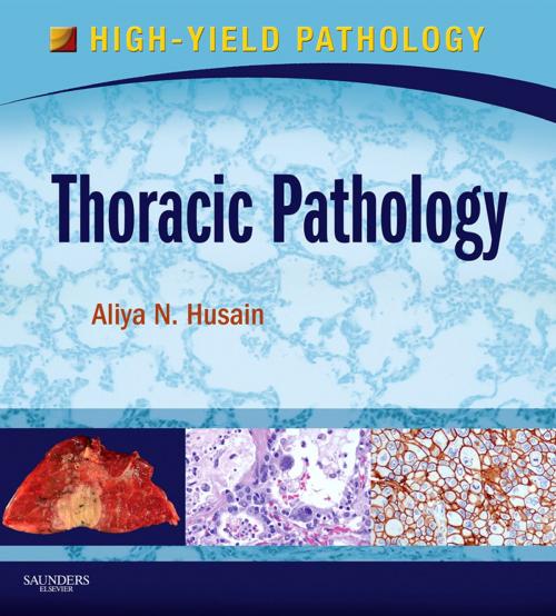 Cover of the book Thoracic Pathology E-Book by Aliya Husain, MD, Elsevier Health Sciences