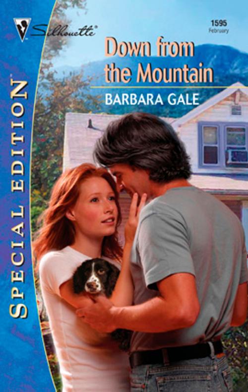 Cover of the book Down from the Mountain by Barbara Gale, Silhouette