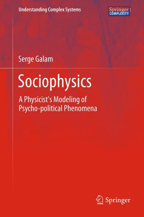 Cover of the book Sociophysics by Serge Galam, Springer New York