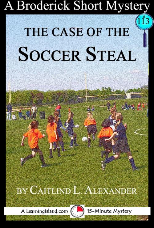 Cover of the book The Case of the Soccer Steal: A 15-Minute Brodericks Mystery by Caitlind L. Alexander, LearningIsland.com