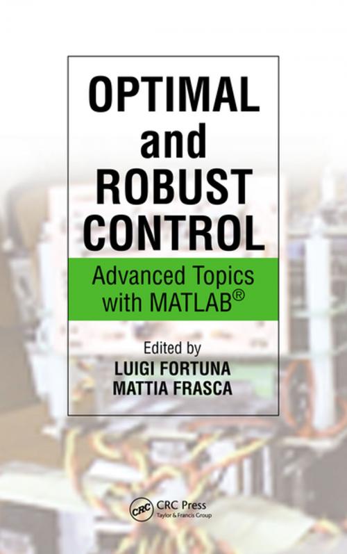 Cover of the book Optimal and Robust Control by , CRC Press